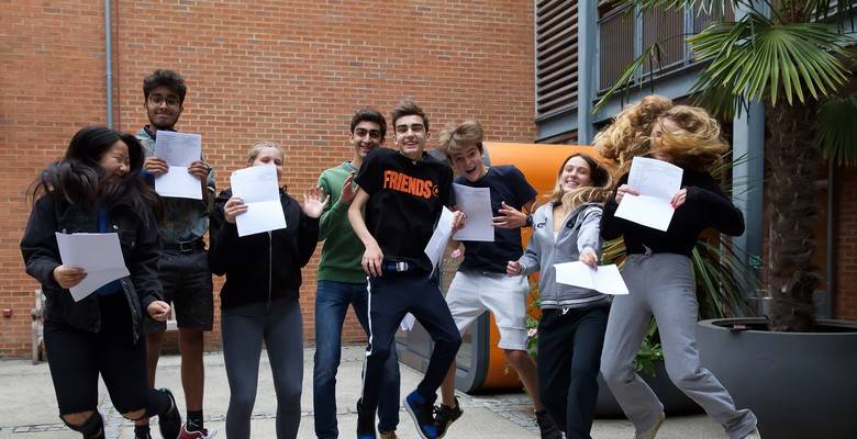 Kingston Grammar School Students Celebrate Outstanding GCSE Results