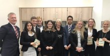 Author of 'The Tattooist of Auschwitz' Heather Morris visits Kingston Grammar School