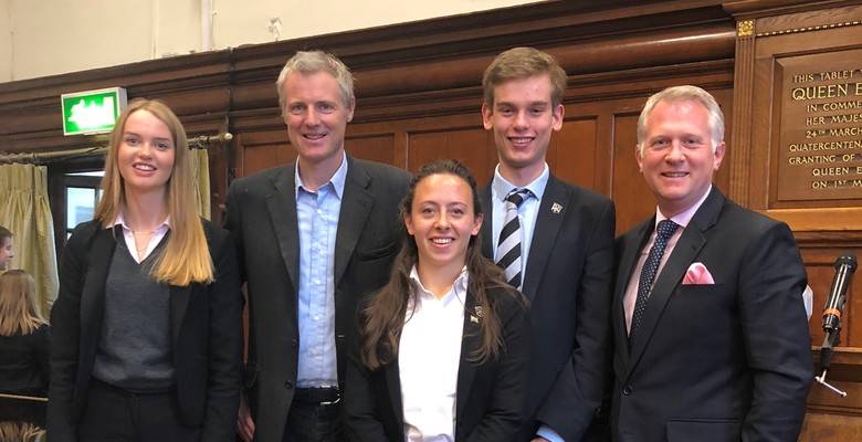 Zac Goldsmith MP visits KGS